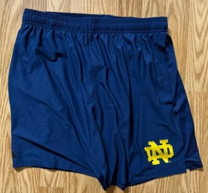 Notre Dame Football Team Issued Under Armour Shorts Size 3XL - Picture 1 of 3