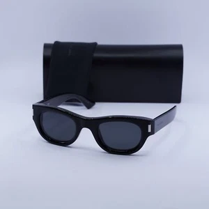 Saint Laurent SL761 001 Black/Dark Grey 49-21-145 Sunglasses New Authentic - Picture 1 of 7