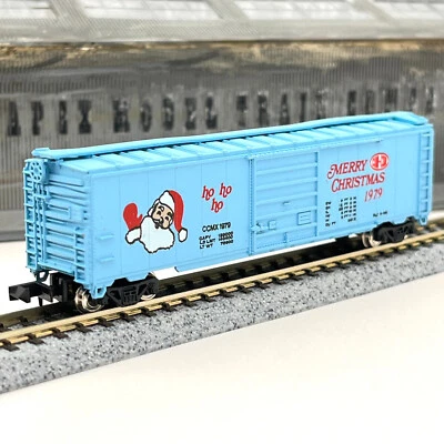 Con-Cor ON79XM Merry Christmas 50 ft Holiday Boxcar CCMX 1979 N Scale - Image 1 of 4