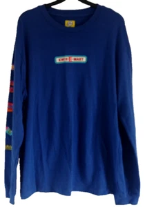 Primark - The Simpsons Kwik-E-Mart L/S graphic T-shirt - Medium - Blue - Exc' - Picture 1 of 6