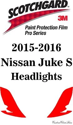 Kit de película de protección de pintura 3M Scotchgard serie Pro para Nissan Juke S 2015 2016 Foto 1 de 3