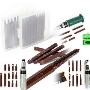 IMPACT DRILL BITS SET TORX PH HEX KEY SCREWDRIVER BIT S2 EXTRACTOR 8MM HEX SHANK - Picture 1 of 17