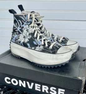 Converse Run Star Hike Hi 'Hybrid Floral' Saturn Blue Black Egret 171399C - Picture 1 of 11