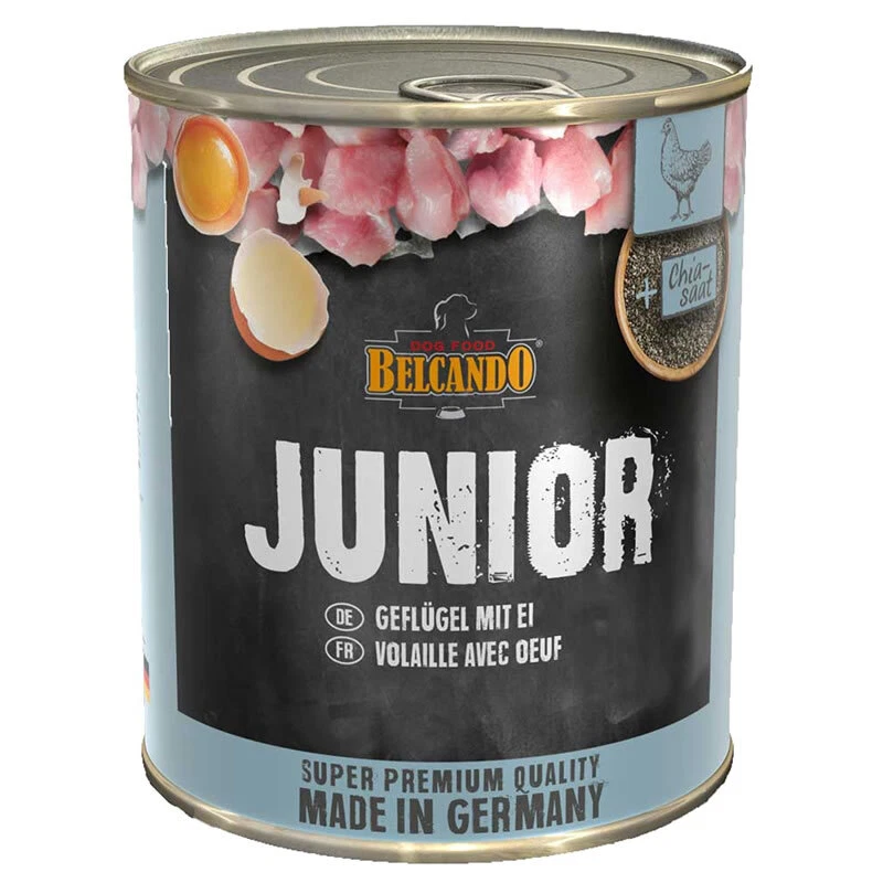 Belcando Junior Geflügel mit Ei 800 g, Hundefutter, NEU - Bild 1 von 1