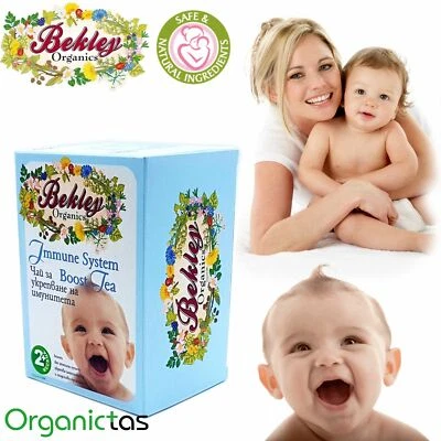 Natural Baby Immune System Boosting Herbal Tea 2m+ Months Infants & Children BIO - Image 1 of 4