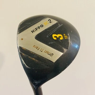 Рукоять HIPPO SC2 OFFSET #3 WOOD 15* лофт, для левой руки, настоящая закаленная сталь ~43,5 дюйма - Изображение 1 из 4