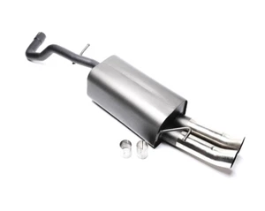 SILENCIADOR TRASERO DEPORTIVO 2x76mm DTM LOOK VW NUEVO ESCARABAJO / NUEVO ESCARABAJO CABRIO - Imagen 1 de 1