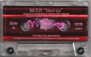 M.T.P. - DON'T GO 1995 DEMO CASSETTE 2TRX ULTRA RARE UNRELEASED INDIE R&B - Picture 1 of 2
