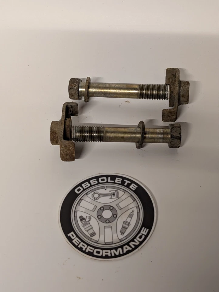 1986-1992 Toyota Supra Rear Lower Shock Strut Mount Nuts and Bolts Pair MK3 - Image 1 of 1