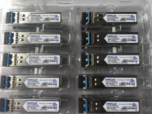 10PCS Finisar FTLF1318P3BTL 1.25 Gb/s SFP-LX 1310nm 10km Industrial Temperature - Picture 1 of 3