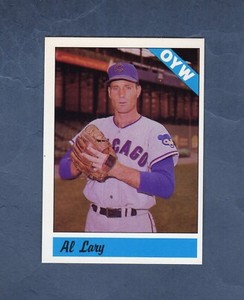 #118 AL LARY, 1954 & 1962 Chicago Cubs | 1983 Fritsch One-Year Winners OYW A