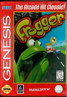 Frogger Sega Genesis New Classic Frog Jumping  A Classic Arcade Game - Image 1 of 4