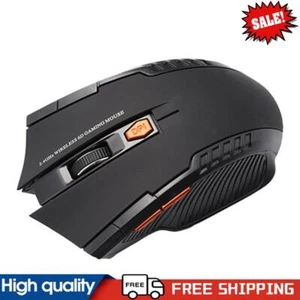 2.4GHz Wireless 2400DPI 6 Buttons USB Optical Gaming Mouse for PC Laptop #g - Picture 1 of 11