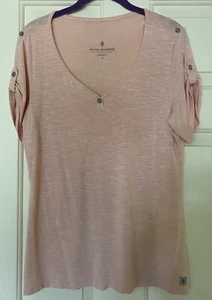 Royal Robbins roll up sleeves, top, pink, S - Picture 1 of 4