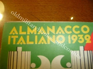 ALMANACCO ITALIANO 1932 BEMPORAD PICCOLA ENCICLOPEDIA POPOLARE - Foto 1 di 4