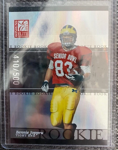 2003 Donruss Elite BENNIE JOPPRU Rookie Card #410/500 - Image 1 of 1