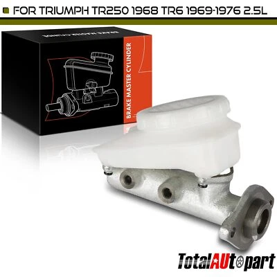 New Brake Master Cylinder w/ Reservoir for Triumph TR250 1968 TR6 1969-1976 2.5L - Image 1 of 4