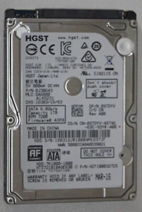 HDD 1TB - 1000 GB HGST 7K1000 HTS721010A9E630 SATA 6G 2.5 inch PC MAC XBOX PS - Afbeelding 1 van 3
