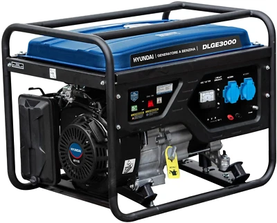 Generatore di corrente a benzina 2,8 kw gruppo elettrogeno monofase AVR Hyundai - Immagine 1 di 4