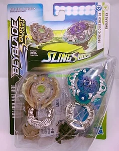 Beyblade Burst Turbo Slingshock Stone X Quetziko Q4 Engaard E4 Avvitatore Aspirazione - Foto 1 di 1