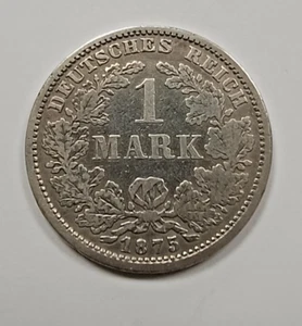 Münze Deutsche Reich | 1 Mark | Jahr:1875 | Motive:Reichsadler - Bild 1 von 2