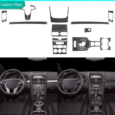 Kits de fibra de carbono real de 19 piezas cubierta interior completa para tablero para Pontiac G8 08-09 Foto 1 de 4