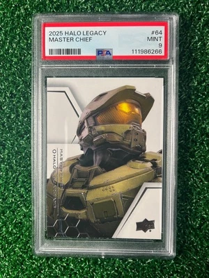 2025 Upper Deck Halo Legacy Master Chief #64 PSA 9 - Image 1 of 2
