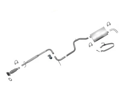 1991-1995 Taurus Sable 3.8L Wagon Muffler Exhaust System - Image 1 of 4