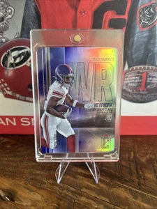 2024 Topps Signatures - Malik Nabers: Purple Refractor 70/100 - Picture 1 of 3