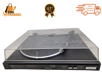 Sanyo TP 6050 Giradischi Auto Return - Trazione a Cinghia, Made in Japan - Immagine 1 di 4