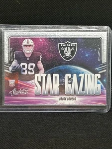 2024 Panini Absolute - Star Gazing Brock Bowers #SG-BBS (RC) - Picture 1 of 2
