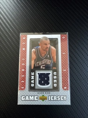 JASON KIDD 🔥GW HOF Mem🔥 2007 Upper Deck Game Jersey #GJ-JK Nets - Image 1 of 2