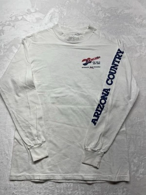 Camisa De Colección Años 80 KNIX 102.5 Arizona Música Country Desteñida Distress M EE. UU. Motociclista Grunge Foto 1 de 4