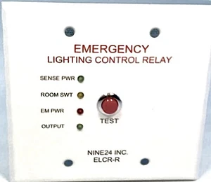 ELCR-R Relè di controllo illuminazione di emergenza, nove 24 **SPEDIZIONE GRATUITA** - Foto 1 di 4