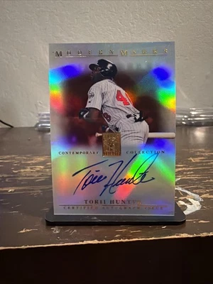 Torii Hunter 2003 Topps Tributo Marcas Modernas Autógrafo #MMA-TH En Tarjeta Automático Foto 1 de 2