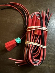 (18) NEW MALE / FEMALE JST WIRE CONNECTORS - 6 Inch Ends New - Common Sense Rc - Picture 1 of 6