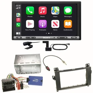 Sony XAV-AX3250 DAB+ Bluetooth CarPlay Einbauset für Mercedes Viano Vito W639 - Bild 1 von 1