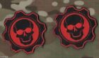 Daesh Whacker US Green Berets SAS JTF2 SKS Vel Ø Shield Naszywka: Red Gang Skull