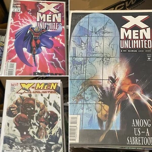 Lot Of 3 X-Men Unlimited #2, 3, 4 (1993 Marvel) Magneto - Sabertooth - Picture 1 of 4