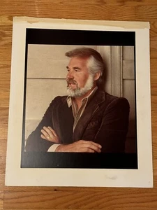 Kenny Rogers Personally Owned Large Scale Full Color Promotional Photograph - Picture 1 of 9