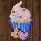 Cupcake Embroidered Patch — Iron On