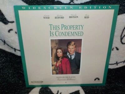 This Property Is Condemned NEW SEALED Robert Redford Laserdisc LD Free Ship $50 Foto 1 de 2