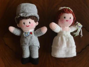 handmade knitted dolls for sale