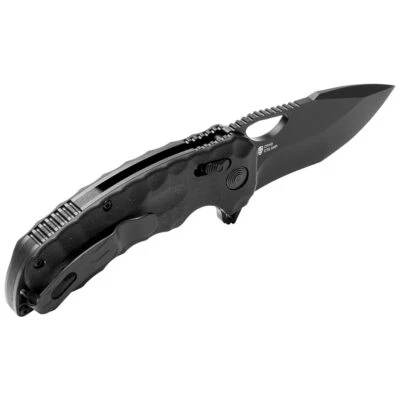 SOG Kiku Quick-Opening Sharp Ambidextrous Pocket Folding Knife with Linen - Image 1 of 4