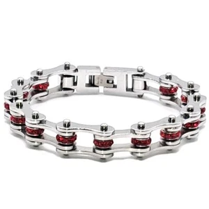 Bike Unisex Armband Edelstahl Armband Kette Motorrad Motocross - Bild 1 von 3
