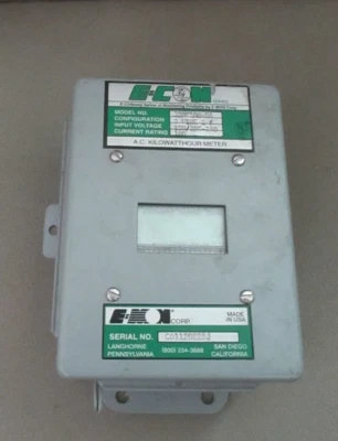 E-CON 3208100-SA AC KWH Meter 100A 3 WIRE 2 PHASE 120/208-240 E-MON Corp. - Image 1 of 4
