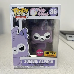 Funko Pop! #86 "ZOMBIE ALPACA" Flocked 2020 Hot Topic Exclusive Vaulted - Picture 1 of 7