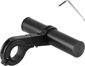 Bike Handlebar Extender Aluminum Alloy Single Bicycle Handlebar Extension Double - Picture 1 of 12