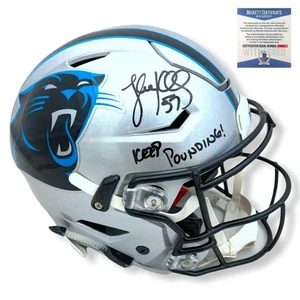 Panthers Luke Kuechly Autographed Signed SpeedFlex Helmet - Beckett - Picture 1 of 1