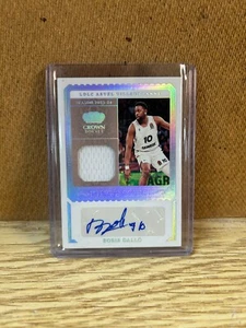 Parche automático Boris Dallo 2023-24 Crown Royale Euroliga King's Court 14/49 - Imagen 1 de 2